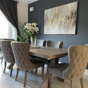 6 seater wooden Dinning set